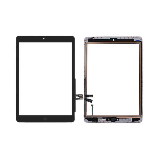 Touch Apple iPad 6 2018/A1893/A1895/A1954 6th Generation com Botão Home Preto